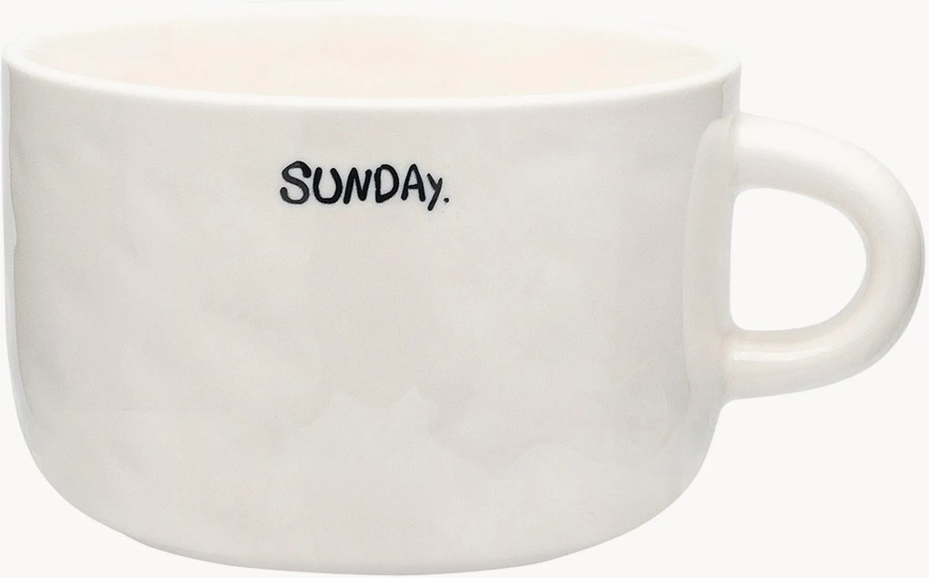 Tazza fatta a mano Sunday