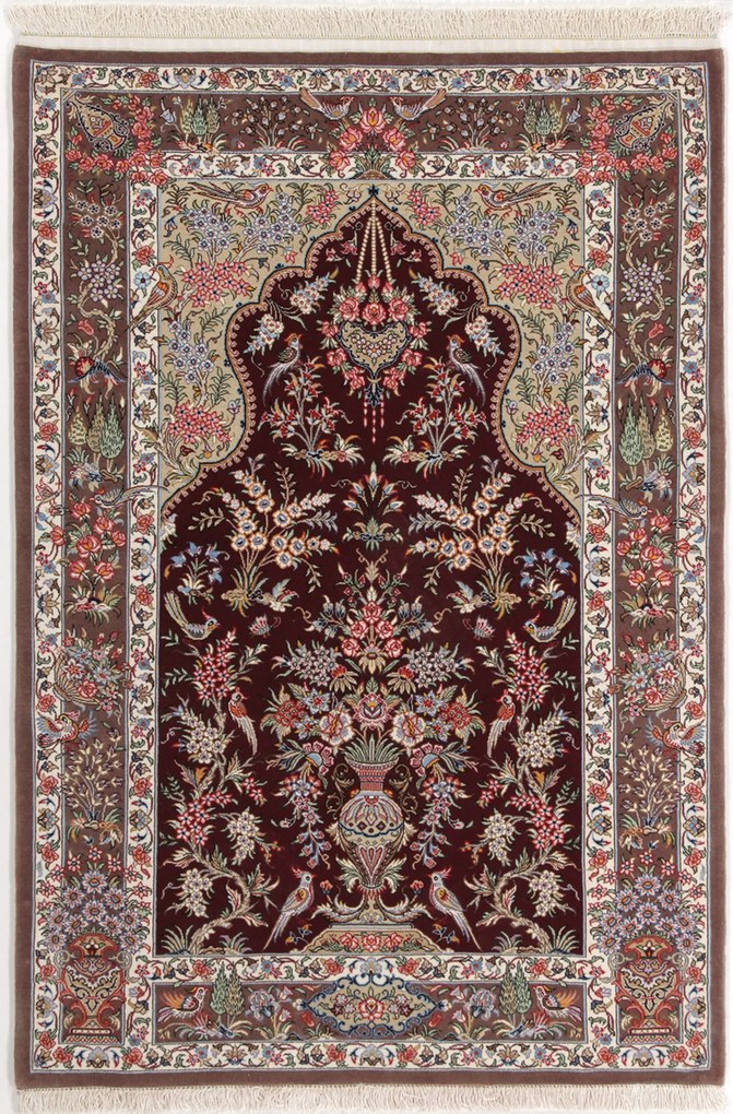 Ghom Tappeto persiano 110 x 160 (Iran) Annodato A Mano