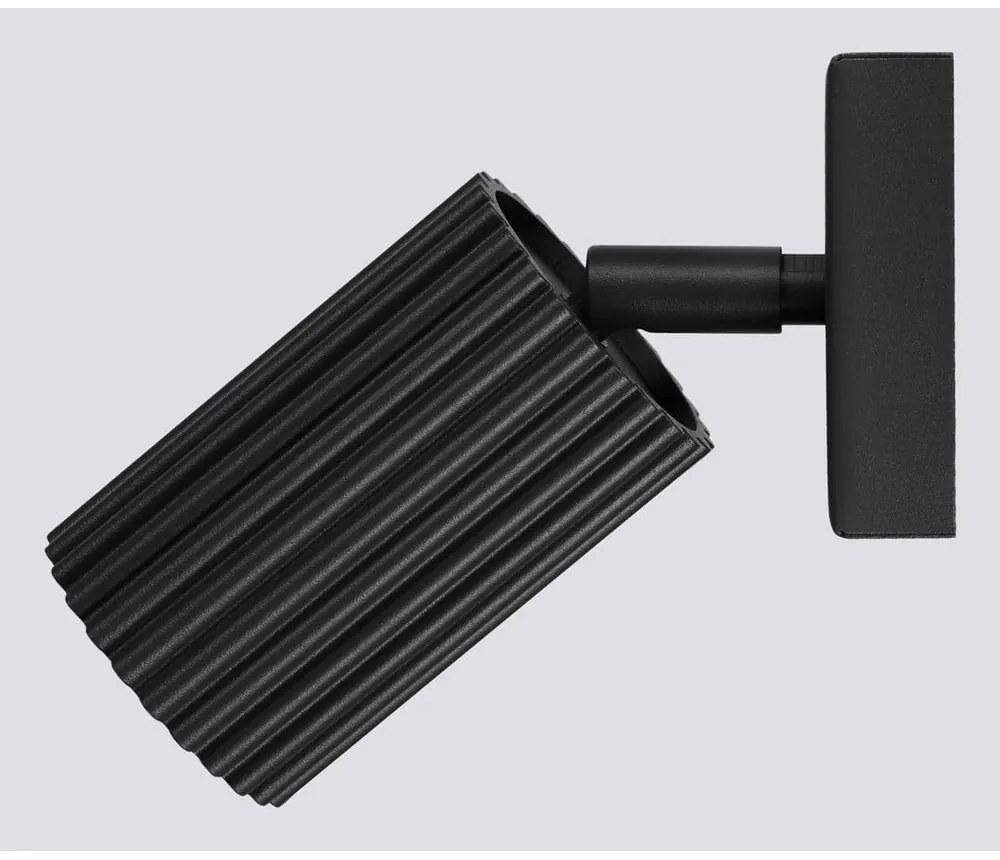 Faretto nero 8x16 cm Gleam – Sollux