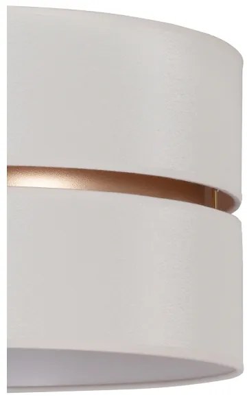 Duolla - Lampadario a sospensione con filo DUO 1xE27/15W/230V diametro 40 cm color crema/oro