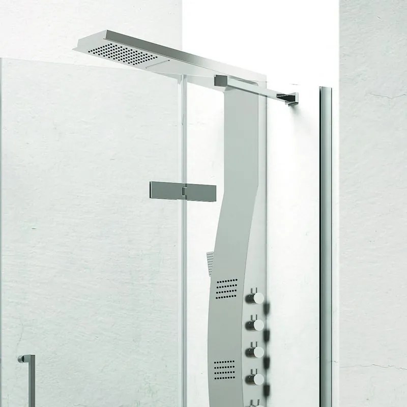 Box doccia 90x80 angolare due ante battenti KT1000 - KAMALU