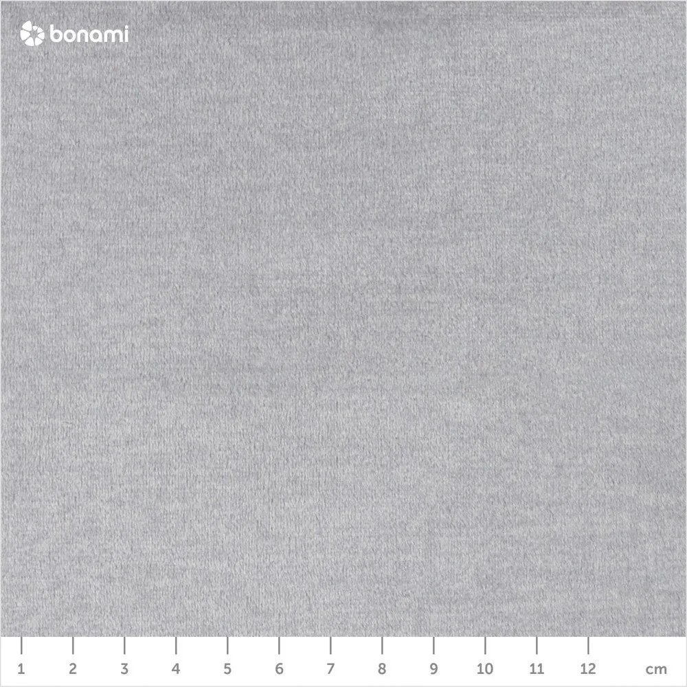 Letto matrimoniale imbottito grigio chiaro con contenitore con rete inclusa 180x200 cm Lamica – ELTAP