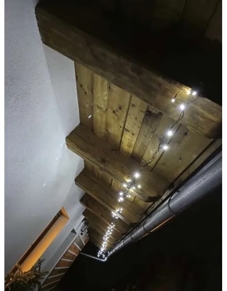 Catena luminosa LED per esterni 80xLED/13m IP44 bianco freddo