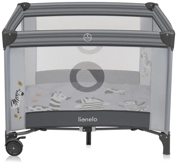 Lionelo - Recinto gioco BONNIE Grigio Pietra