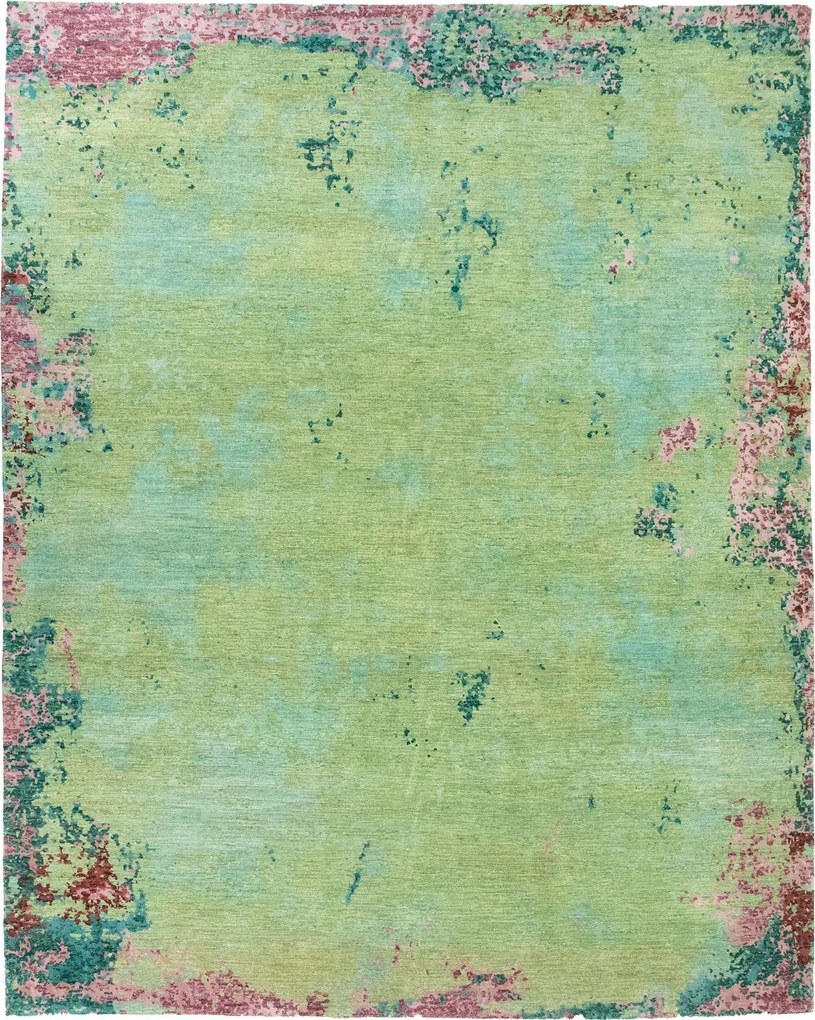 Neo Tappeto orientale 250 x 310 Verde (Pakistan) Annodato A Mano