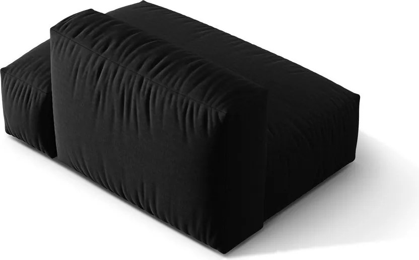 Modulo divano nero (angolo destro) Martina - Micadoni Home