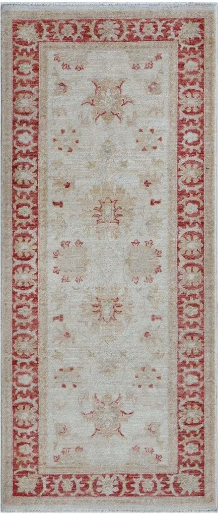 Ziegler Tappeto orientale 70x150 Beige (Pakistan) Annodato A Mano