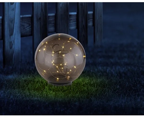 Globo 33806 - Lampada solare 30xLED/0,06W/1,2V diametro 20 cm IP44