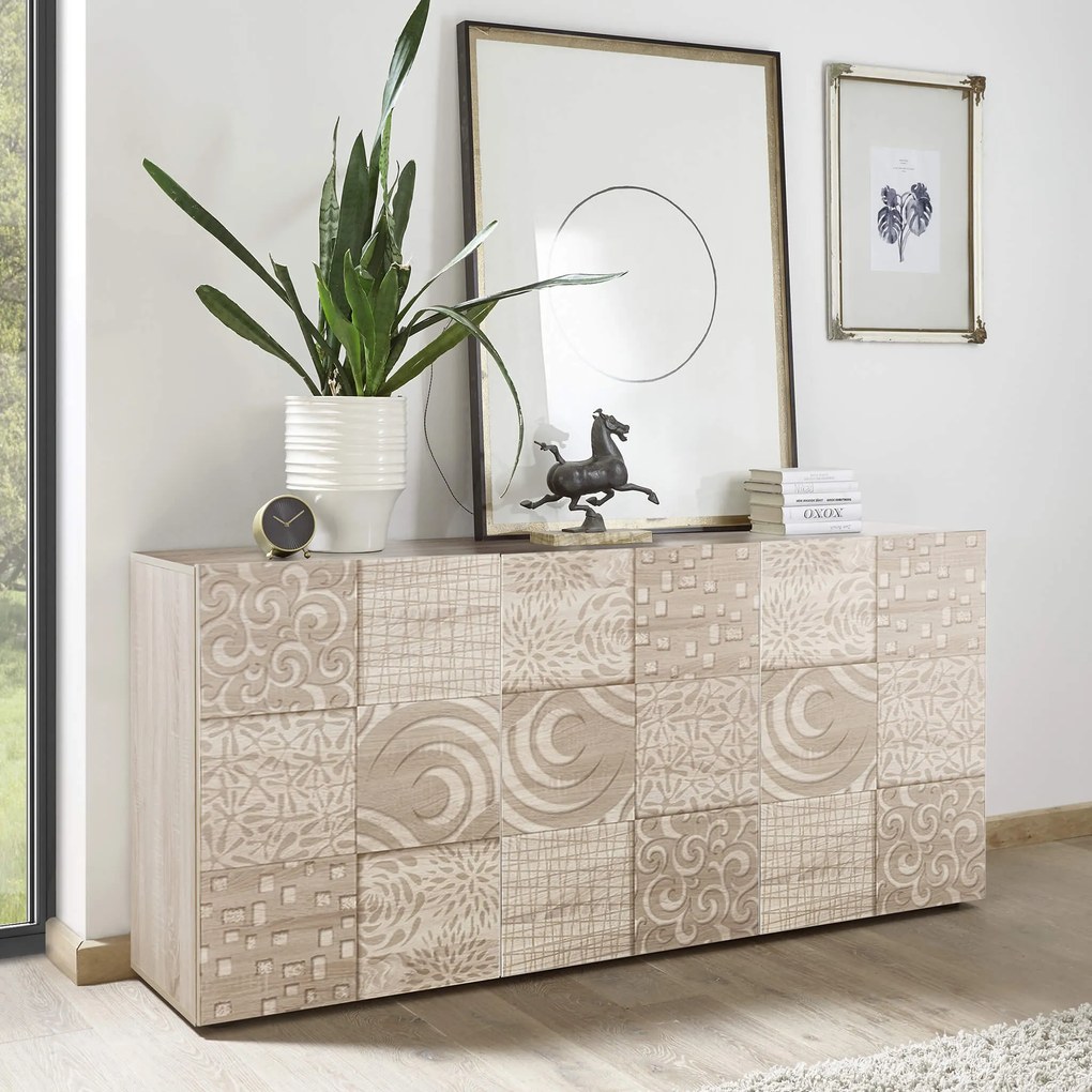 MORI - madia di design moderno a 3 ante