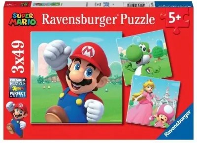 Puzzle Ravensburger SUPER MARIO 147 Pezzi
