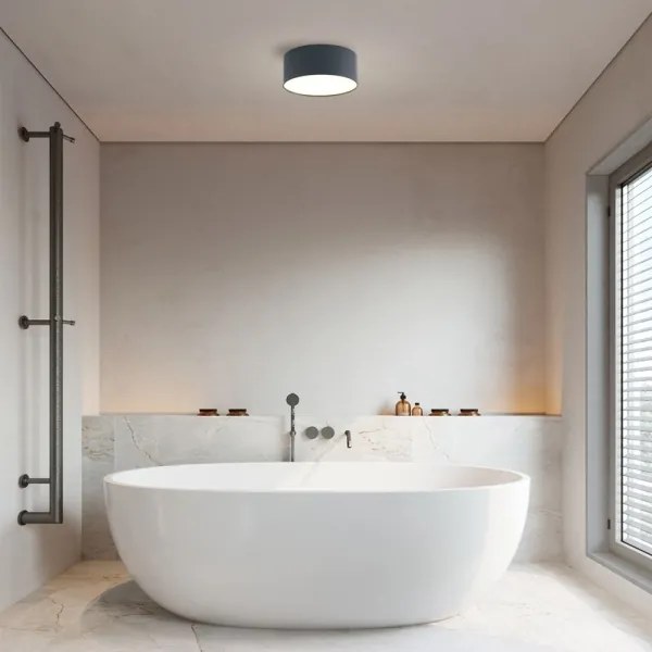 Brilagi - Plafoniera da bagno a LED FORIS LED/20W/230V Ø 15 cm antracite IP44