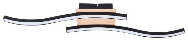 Rabalux 2280 - Lampadario LED a plafone HEIMDALL 2xLED/12W/230V