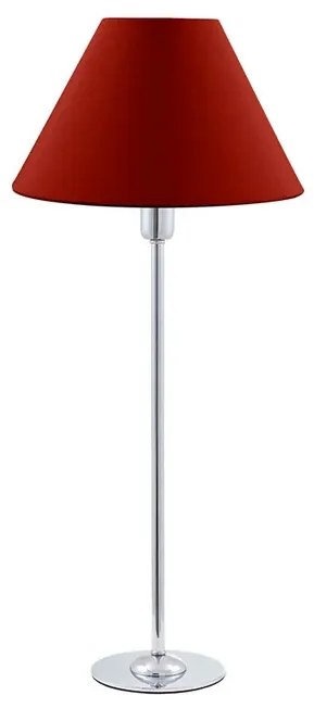 Iris 45 Lampada da Tavolo Chrome/Burgundy - Globen Lighting