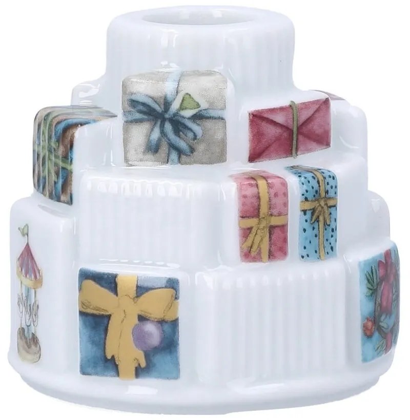 Portacandela in ceramica a tema natalizio Hammershøi Christmas Gifts – Kähler Design