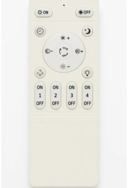 LED Plafoniera dimmerabile LED/45W/230V 3000-6500K bianca + telecomando