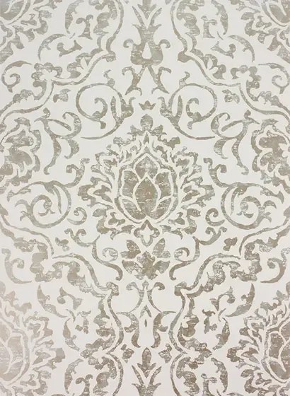 Nina Campbell Belem - Ivory/ Gilver