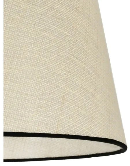 Duolla - Lampadario a plafone YUTE 1xE27/15W/230V diametro 38 cm grigio/nero