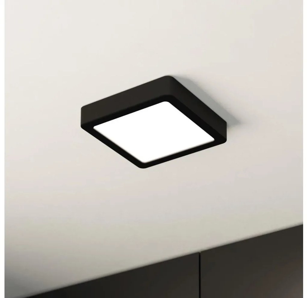 Eglo 900643 - Plafoniera da bagno LED FUEVA LED/11W/230V IP44 nero