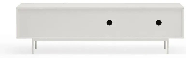 Mobile TV bianco-colore naturale effetto rovere 180x52 cm Sierra – Teulat