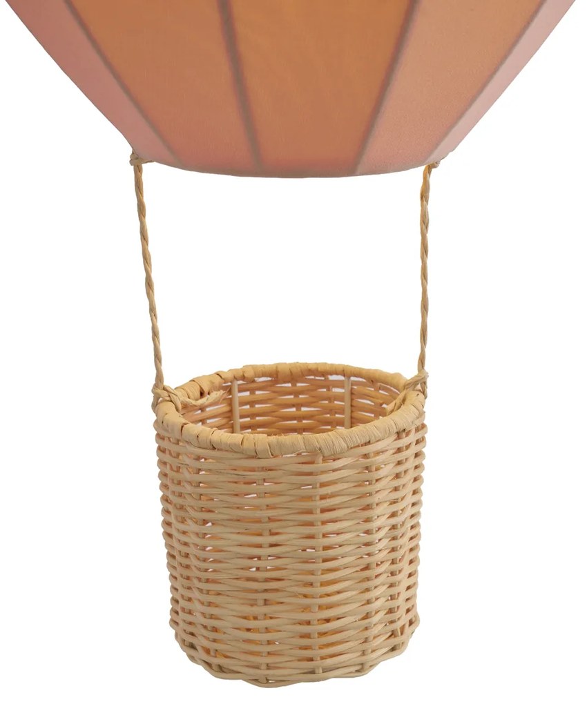 Lampada a sospensione per bambini rosa a forma di mongolfiera - Air Balloon