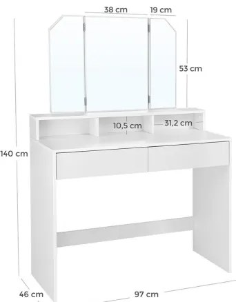 Toeletta VENUS bianca