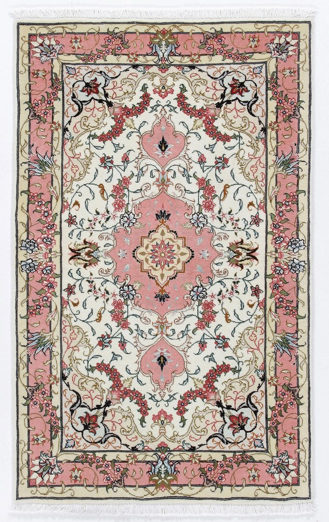 Tabriz Tappeto 80x130 (Iran) Annodato A Mano
