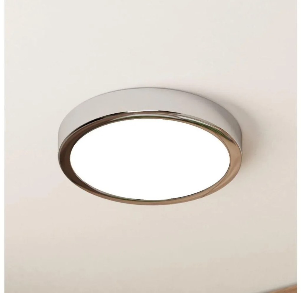 Eglo 900641 - Plafoniera da bagno a LED FUEVA LED/17W/230V IP44, finitura cromata