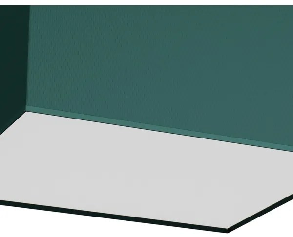 Plafoniera VERDE 2xE27/60W/230V 40x40 cm verde