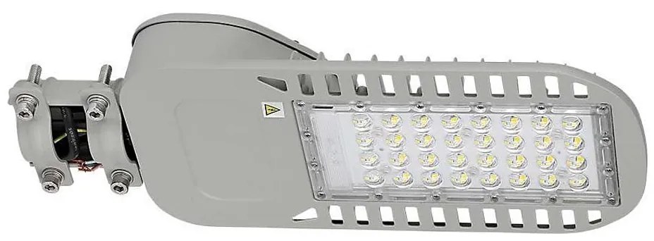 Lampada stradale LED SAMSUNG CHIP LED/50W/230V 6500K grigio