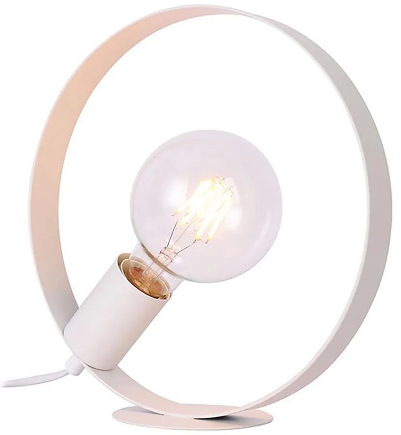 Lampada da tavolo NEXO 1xE27/40W/230V bianco