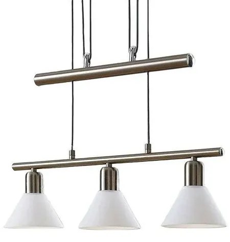 Delira 3 Lampada a Sospensione Nickel - Lindby