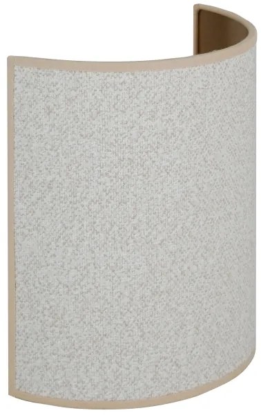 Brilagi - Applique SEMI 1xE27/15W/230V diametro 20 cm grigio chiaro