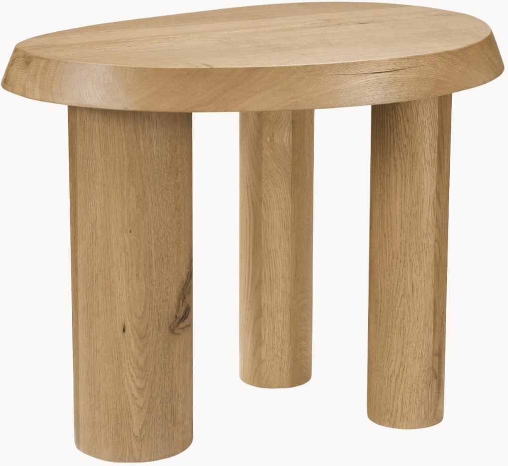 Tavolino in legno di quercia dalla forma organica Prelude
