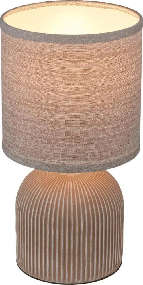 Brilo - Lampada da tavolo INO 1xE14/10W/230V marrone