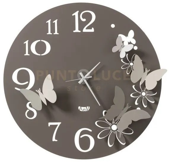 Orologio da parete particolare butterfly flowers grande fango e all...