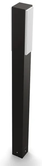 Philips 16489/93/P3 - Colonna da esterno STRATOSPHERE 2xLED/4,5W IP44