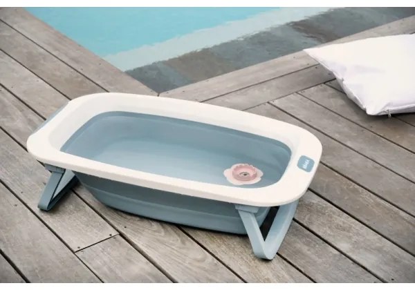 Beaba - Bagnetto pieghevole per bambini blu