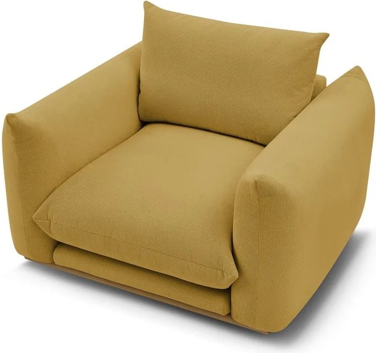 Poltrona gialla Ernest – Bobochic Paris