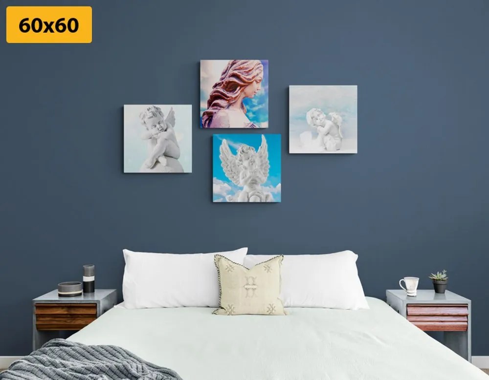Set di quadri – Gioia celeste