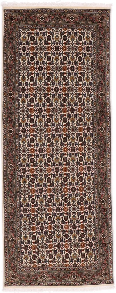 Tabriz Tappeto 80x200 (Iran) Annodato A Mano