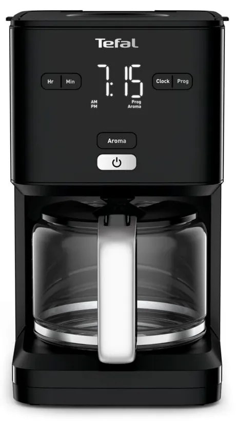 Macchina da caffè con filtro nero Smart'n'light CM600810 - Tefal