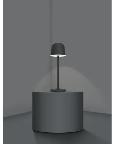 Eglo 900457-Lampada LED dimmerabile da esterno MANNERA 2,2W/5V 1800 mAh nero IP54