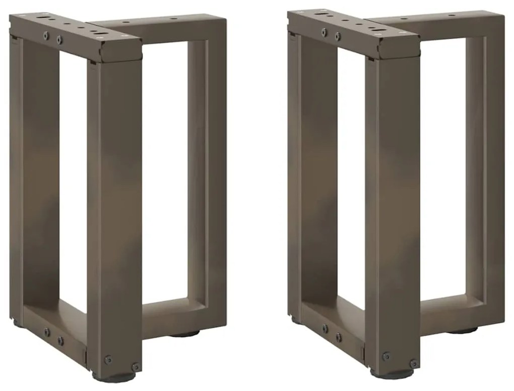 Gambe Tavolino Caffè A T 2 Pz Naturale 28x25x(42-43) Cm Acciaio /