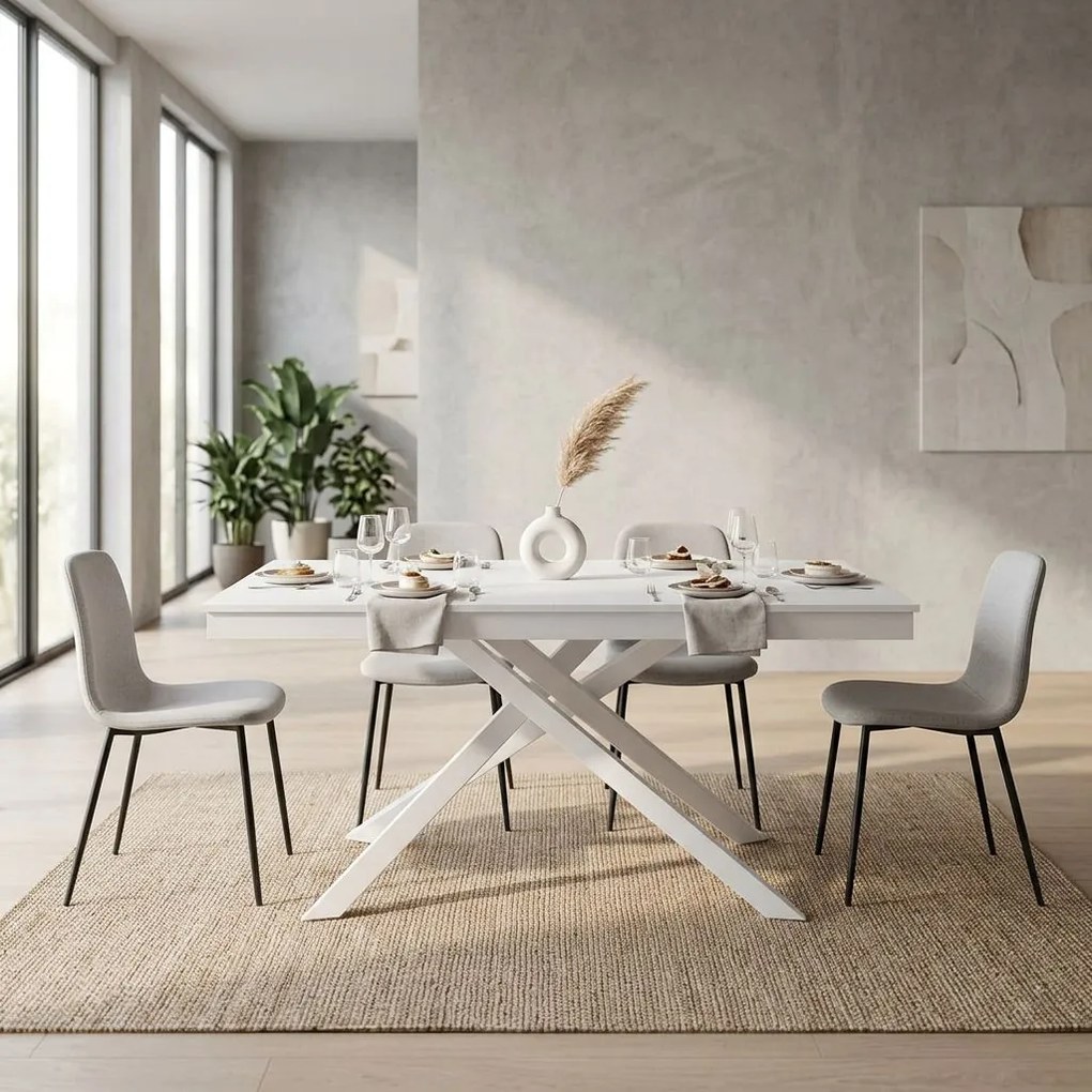 CANOPUS - tavolo da pranzo allungabile