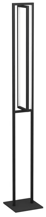 Lampada da terra LED Siberia  nero, luce bianco caldo 4600 lumen, dimmerabile EGLO