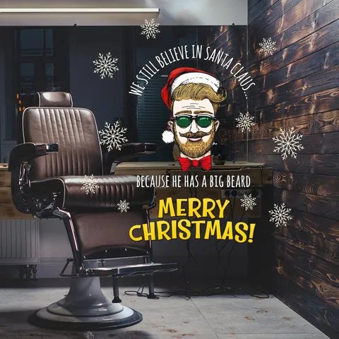 Belive in santa | Vetrofania