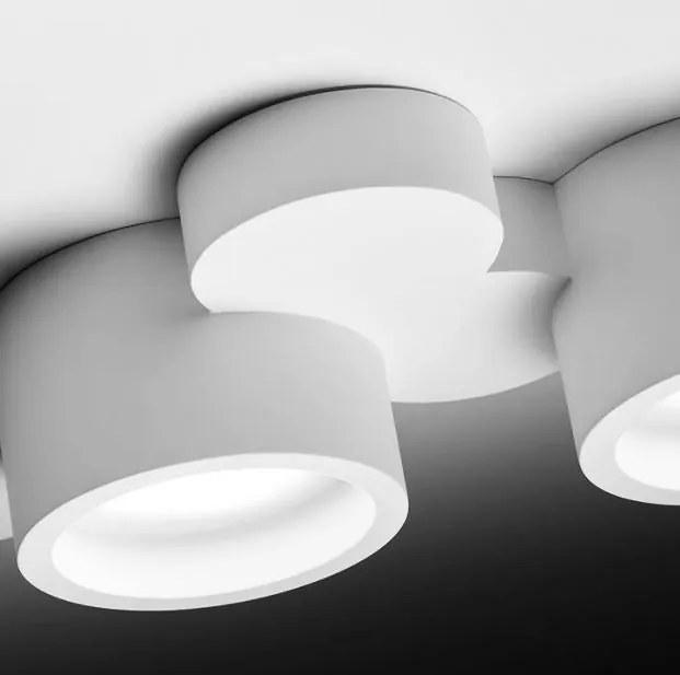 Chio soffitto 5 luci in linea