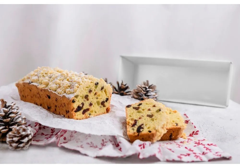 Stampo in acciaio per pane vescovile , 35,5 x 12 cm White Christmas Baking - Dr. Oetker