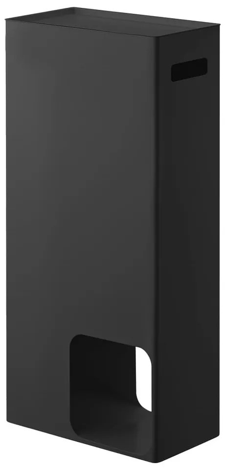 Distributore di carta igienica in metallo nero Yamazaki Tower - YAMAZAKI