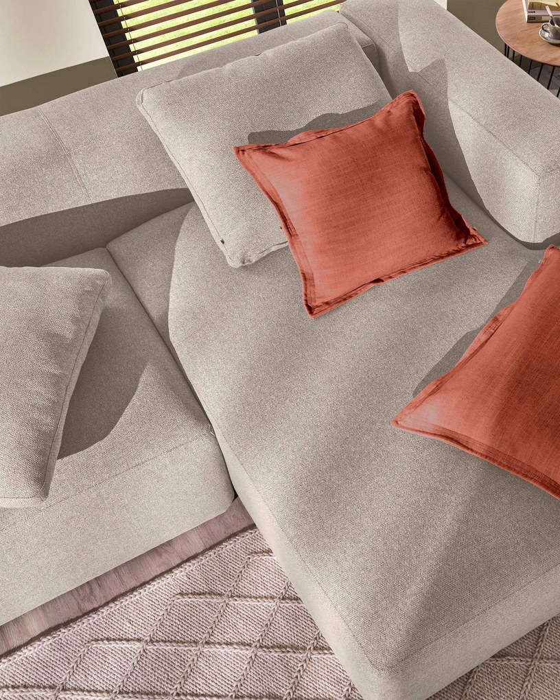 Kave Home - Cuscino Blok 50 x 60 cm beige